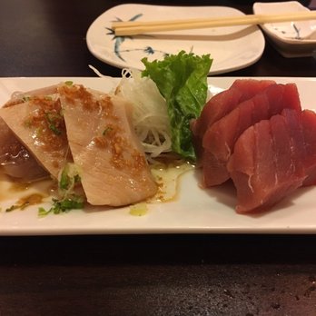 Asahi Sushi - Albacore sashimi and tuna sashimi - Sushi Bars Near Me - Houston, Texas