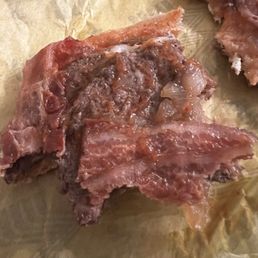 Raw bacon Raw bacon