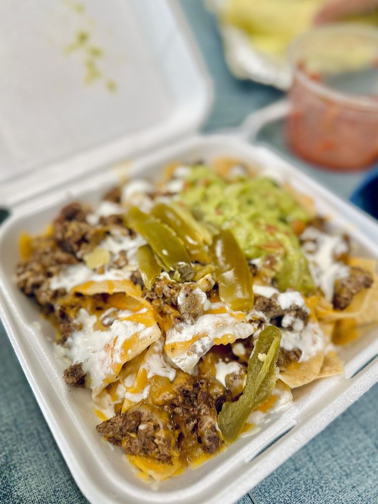 Food from La Laguna Mex Grill