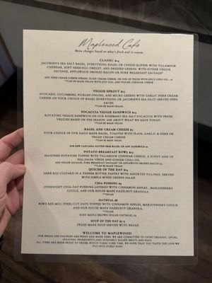 Menu photo 6 Maplewood Coffee & Tea Portland, OR