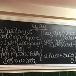 Ena's At The Mill - Partial menu