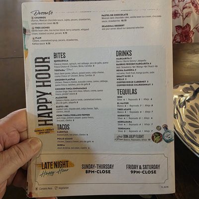 Menu photo 3 Barrio Queen Scottsdale, AZ Menu photo 3 Barrio Queen Scottsdale, AZ