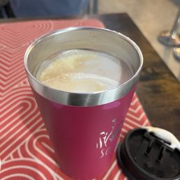 Latte in my personal cup