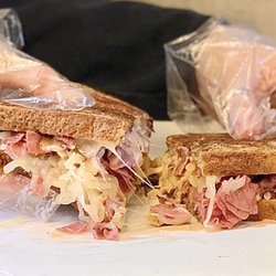 Gabbys Java - Rueben sandwich with our special sauce