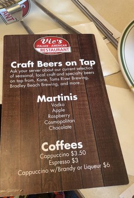 Menu photo 7 Vic's Italian Restaurant Bradley Beach, NJ Menu photo 7 Vic's Italian Restaurant Bradley Beach, NJ