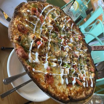 Happy Camper - El Dorado with Tavern Style crust - Pizza Near Me - Las Vegas, Nevada