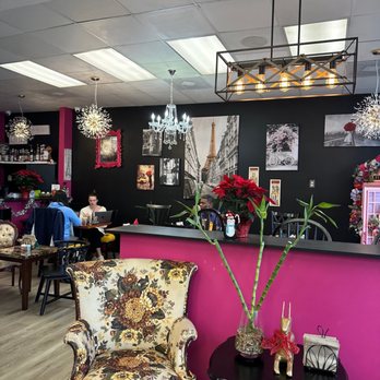 La Dolcekca Bakery Cafe - Paris themed decor - Bakeries Near Me - Charlotte, North Carolina