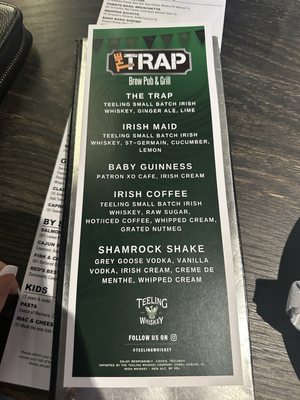 Menu photo 2 The Trap Smithfield, RI Menu photo 2 The Trap Smithfield, RI