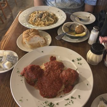 Two Tony's Restaurant - Meatball with Pasta Fettuccine Alfredo - Italian Near Me - New Orleans, Louisiana Two Tony's Restaurant - Meatball with Pasta Fettuccine Alfredo - Italian Near Me - New Orleans, Louisiana