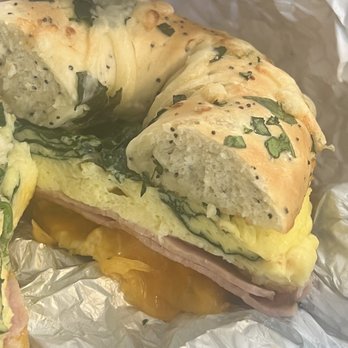 5th Ave Bagelry - Eggwich Deluxe gone wrong - Bagels Near Me - Long Beach, California 5th Ave Bagelry - Eggwich Deluxe gone wrong - Bagels Near Me - Long Beach, California