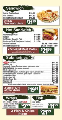 Menu photo 3 La Bella Pizzeria and Restaurant Ingleside, ON