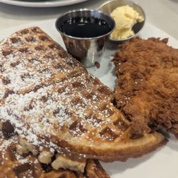 Chicken and waffles Chicken and waffles