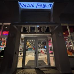 Exterior outside entrance of Pinot's Palette - Toronto, Ontario Exterior outside entrance of Pinot's Palette - Toronto, Ontario