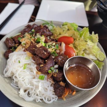 5ive Spice - Shaken beef noodle - Vietnamese Near Me - New York, New York 5ive Spice - Shaken beef noodle - Vietnamese Near Me - New York, New York