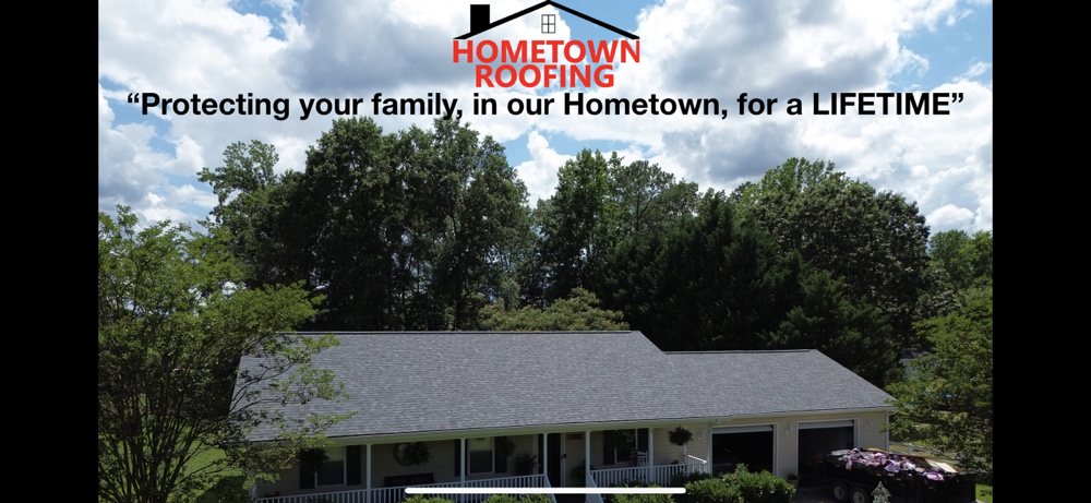 Slide of Hometown Roofing Services