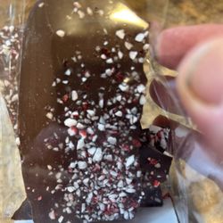 Mecha Chocolate - Peppermint bark dark chocolate