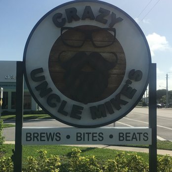 Crazy Uncle Mike's - Sign Out Front - Music Venues Near Me - Boca Raton, Florida