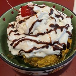 Fried ice cream Fried ice cream