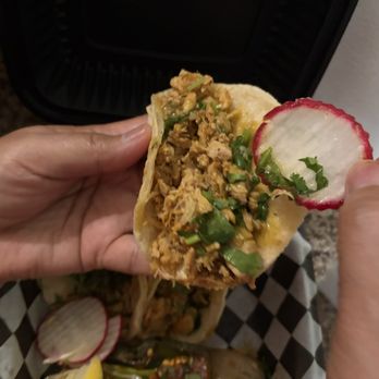 Tequileros Taqueria - Regular Chicken street tacos no onions - Tacos Near Me - Elk Grove, California Tequileros Taqueria - Regular Chicken street tacos no onions - Tacos Near Me - Elk Grove, California