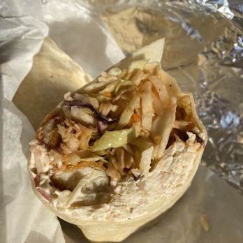 Congdon's After Dark - (Aug. 2020) Bangkok Chicken wrap from Hoss & Mary's truck - SOO freakin good!! - Food Trucks Near Me - Wells, Maine