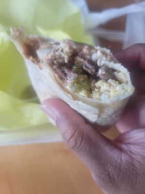 El Steak Burrito by null