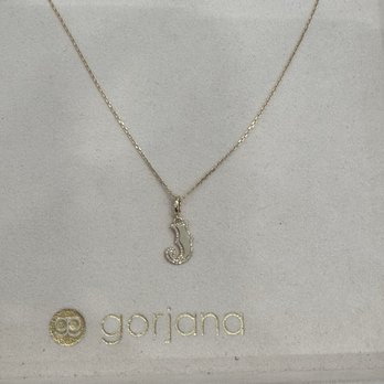 gorjana - j 14k pendent - Accessories Near Me - Irvine, California gorjana - j 14k pendent - Accessories Near Me - Irvine, California