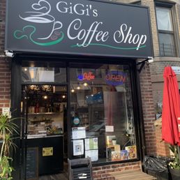 Exterior outside entrance of Gigi’s Coffee Shop - Home Sweet Home - Brooklyn, New York Exterior outside entrance of Gigi’s Coffee Shop - Home Sweet Home - Brooklyn, New York