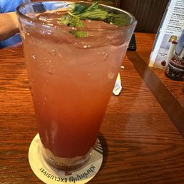 Strawberry Breeze cocktail Strawberry Breeze cocktail