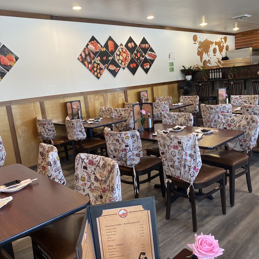 Osaka Sushi - Wall art displays how amazing the food looks. - Sushi Bars Near Me - Sweet Home, Oregon
