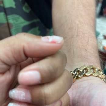 Clinton Nails and Spa - The thumb he ripped part of my nail from - Nail Salons Near Me - Clinton, Maryland