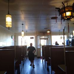 Canton Cafe - Nice tall back booths inside