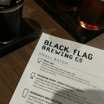 Black Flag Brewing Company - Samples! - Breweries Near Me - Columbia, Maryland