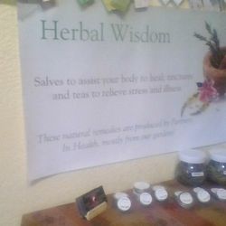 Partners In Health - Teas and salves to keep your treatment going between appointments.
