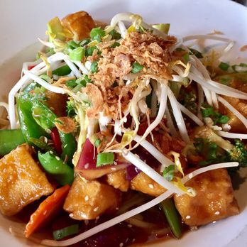 Karma Asian - Dan Dan Dan Dan Noodles with tofu - Asian Fusion Near Me - Denver, Colorado