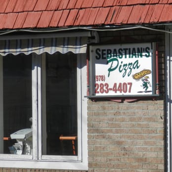 Sebastian's Pizza - a sign in a window - Pizza Near Me - Gloucester, Massachusetts Sebastian's Pizza - a sign in a window - Pizza Near Me - Gloucester, Massachusetts