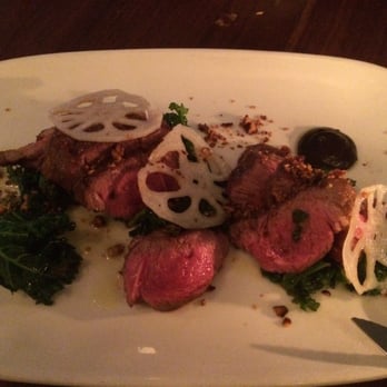 PiDGiN - Lamb with lotus flower and kale - Japanese Near Me - Vancouver, British Columbia PiDGiN - Lamb with lotus flower and kale - Japanese Near Me - Vancouver, British Columbia