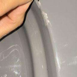 Damaged paint