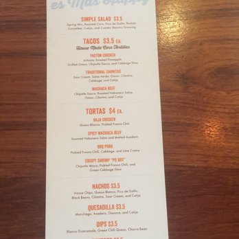 Blanco Cocina + Cantina - Happy hour food menu - Tacos Near Me - Phoenix, Arizona