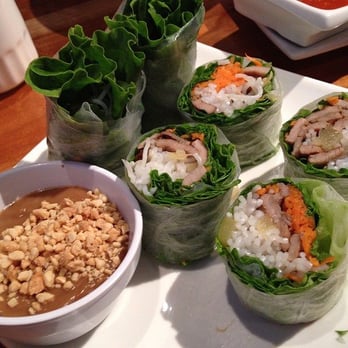 Mint Leaf Vietnamese Restaurant - Lemongrass Pork Spring Roll - Vietnamese Near Me - Berkeley, California