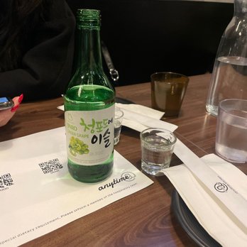 Anytime Kitchen  - Grape soju - best flavor - Korean Near Me - New York, New York