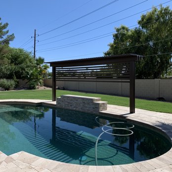 Arizona Shade Masters - Two-post Pergola. - Patio Coverings Near Me - Phoenix, Arizona Arizona Shade Masters - Two-post Pergola. - Patio Coverings Near Me - Phoenix, Arizona