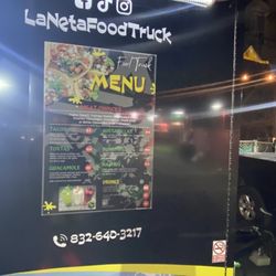 La Neta Food Truck - Menu
