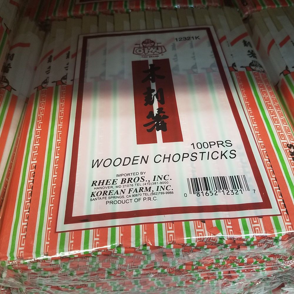 Apple Tree - I never saw a 100 count pack of chopsticks before - International Grocery Near Me - West Hartford, Connecticut Apple Tree - I never saw a 100 count pack of chopsticks before - International Grocery Near Me - West Hartford, Connecticut