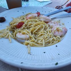 Mezzaluna's - Shrimp scampi