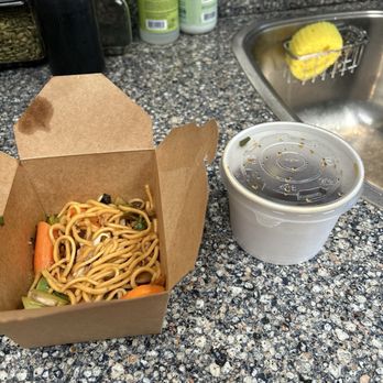 Jake's - Vegan beach bowl wrapped up so thoughtfully so it didn't spill in bag or on drive in the way home! - New American Near Me - Del Mar, California Jake's - Vegan beach bowl wrapped up so thoughtfully so it didn't spill in bag or on drive in the way home! - New American Near Me - Del Mar, California