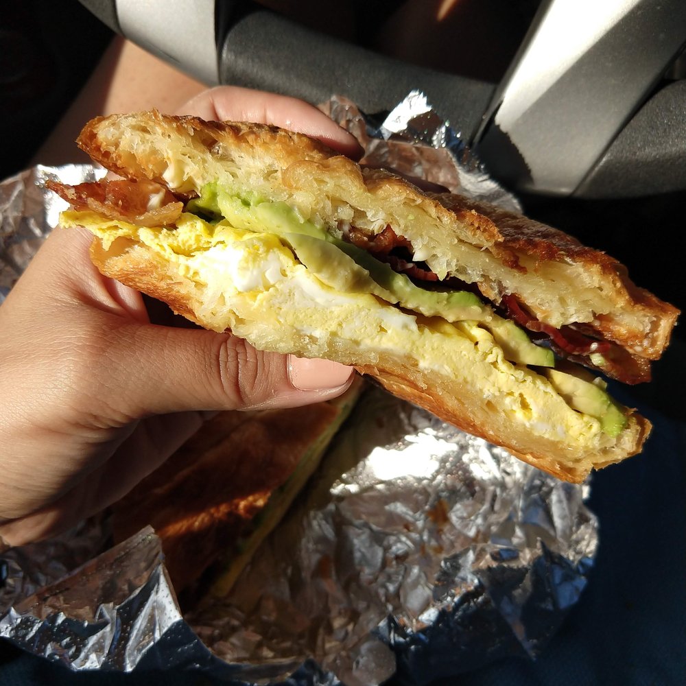 Donuts Express - Bacon, Egg, and Avocado Croissant - Donuts Near Me - Whittier, California Donuts Express - Bacon, Egg, and Avocado Croissant - Donuts Near Me - Whittier, California