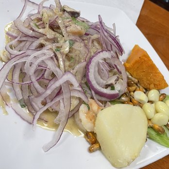 Inti Peruvian Restaurant - Ceviche mixto - Latin American Near Me - Los Angeles, California Inti Peruvian Restaurant - Ceviche mixto - Latin American Near Me - Los Angeles, California