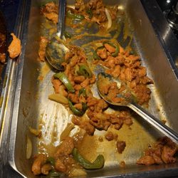 Crab Du Jour Cajun Seafood Boil & Bar - Remnants of mystery meat dish