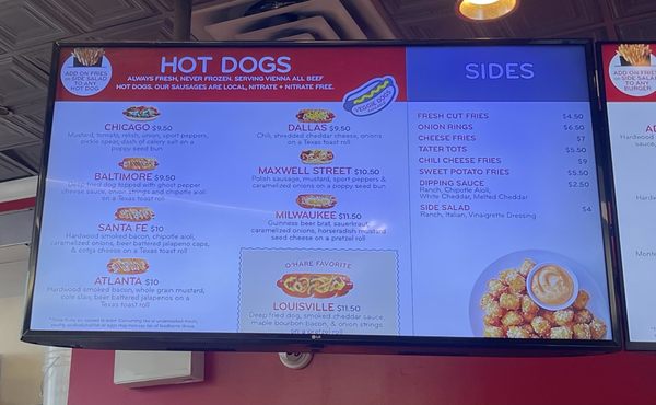 Menu photo 1 America's Dog & Burger Chicago, IL