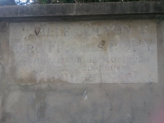 Parc Francis Popy by null
